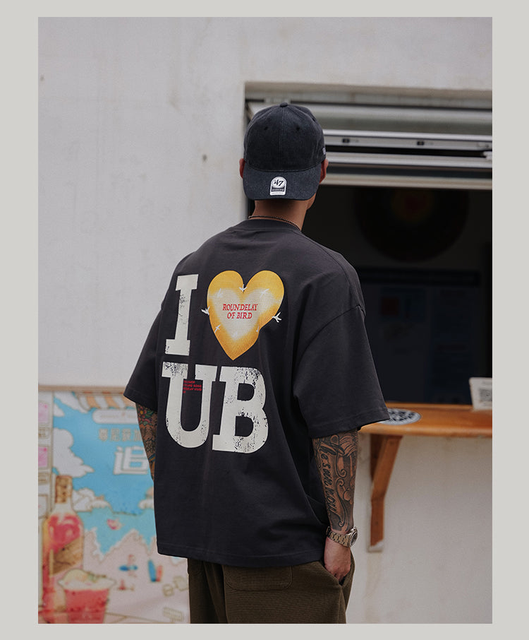 "I Love UB" Print Tee