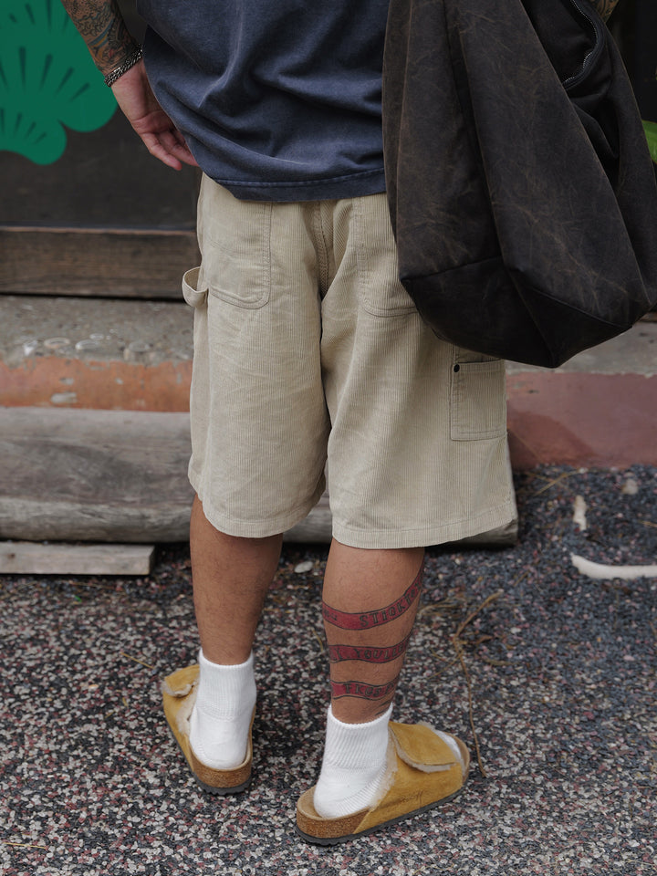 Corduroy Logger Shorts