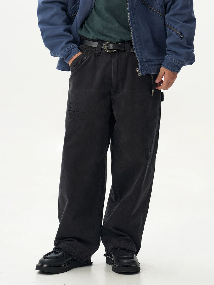 Patched-up Carpenter Pants