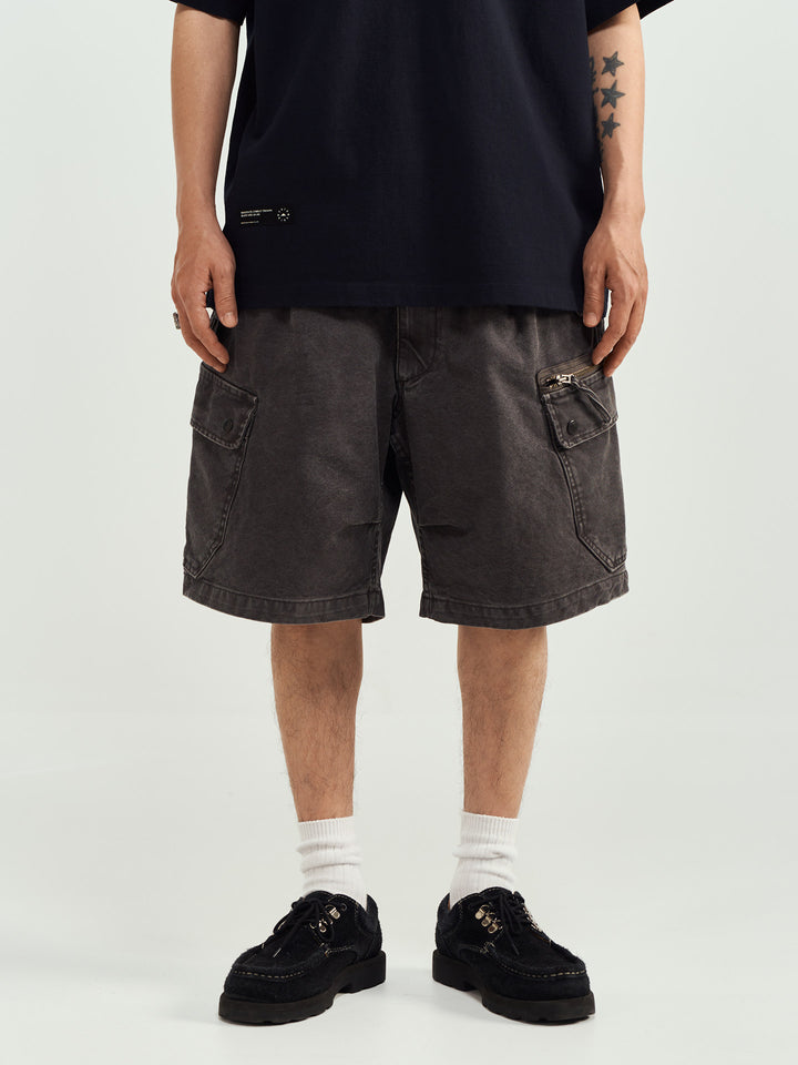 Vintage Washed Cargo Shorts
