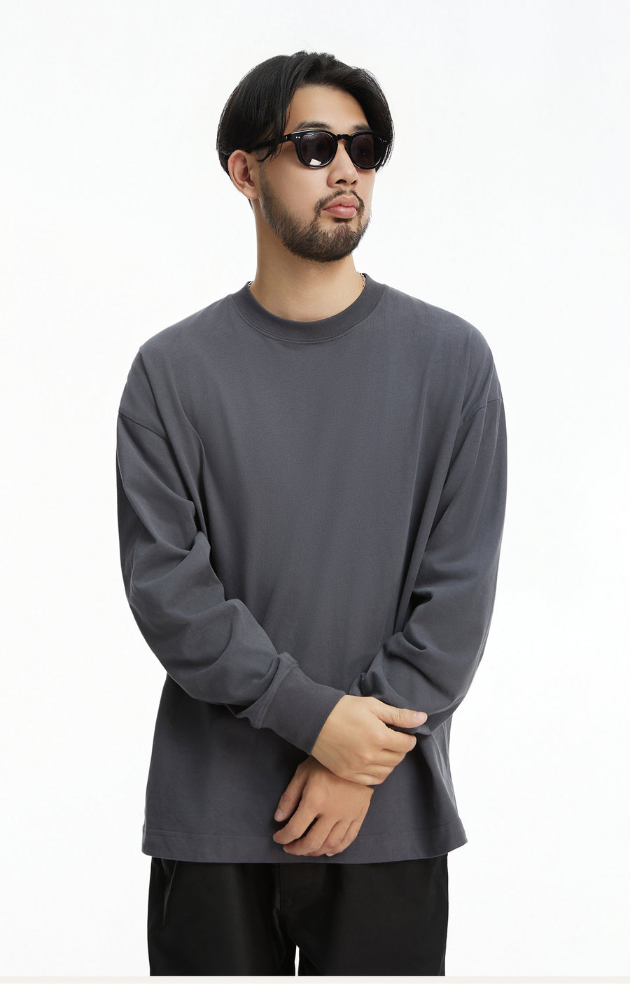 Heat tech basic long sleeve tee