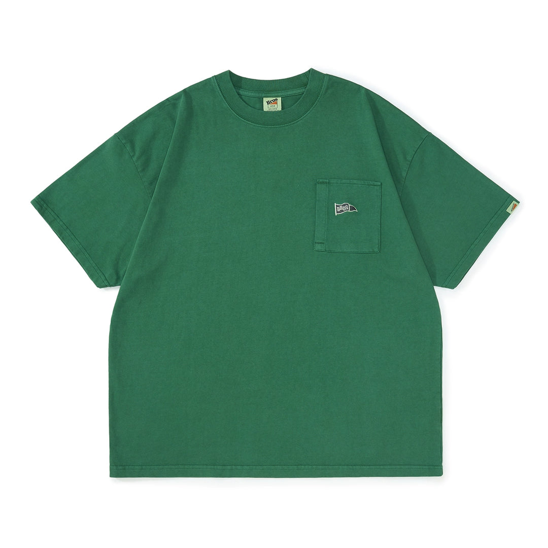 Acid Wash Flag Logo Tee