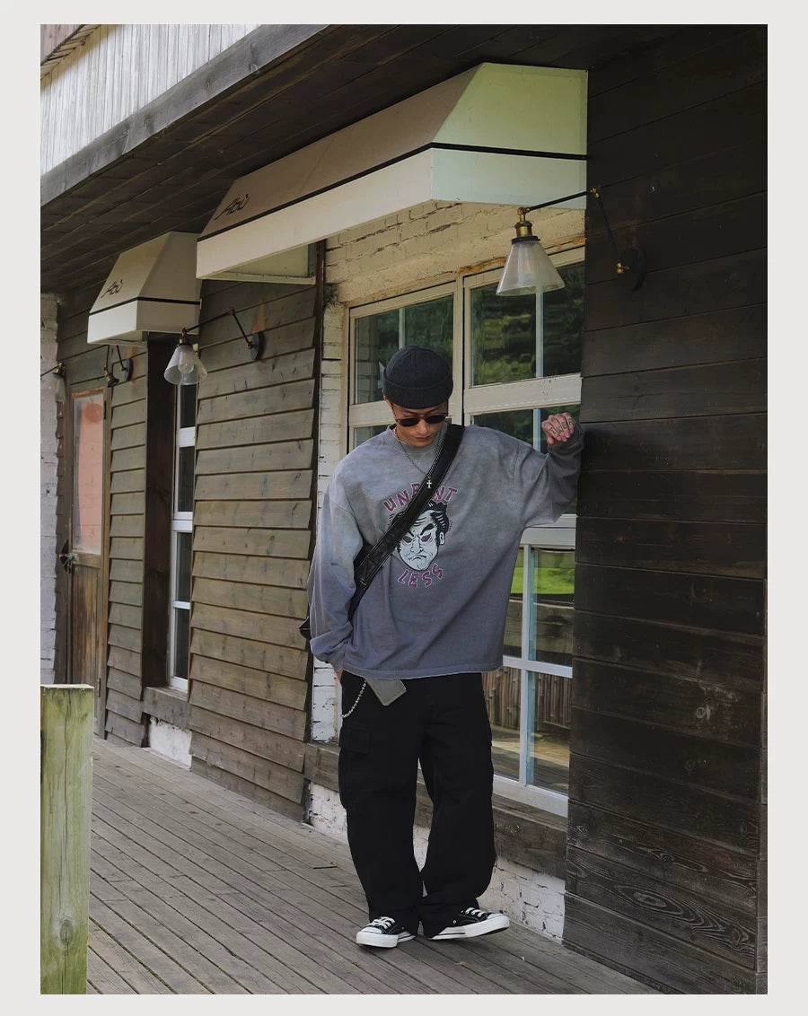 Samurai Print Long Sleeve