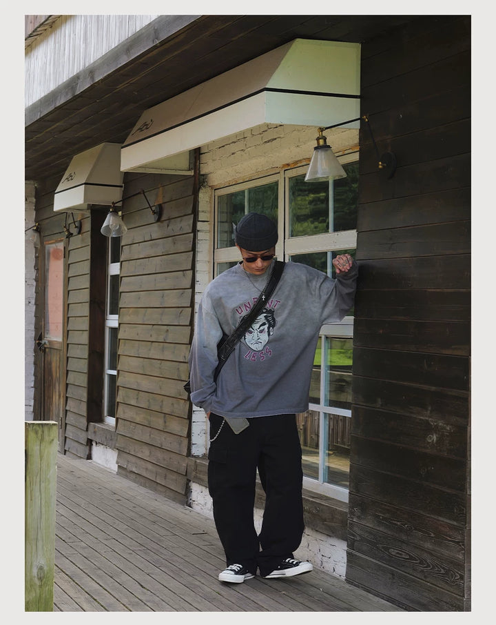 Samurai Print Long Sleeve