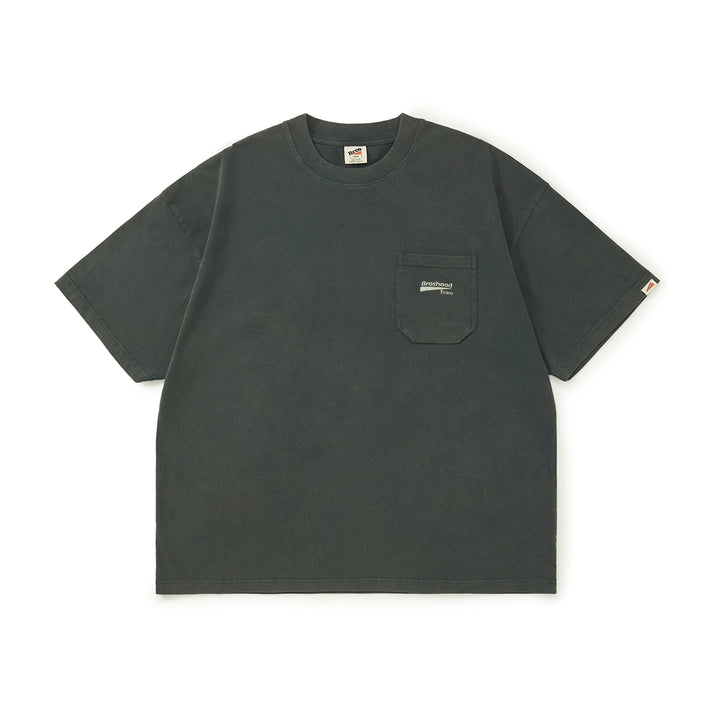 Acid Wash 3D Pocket Tee