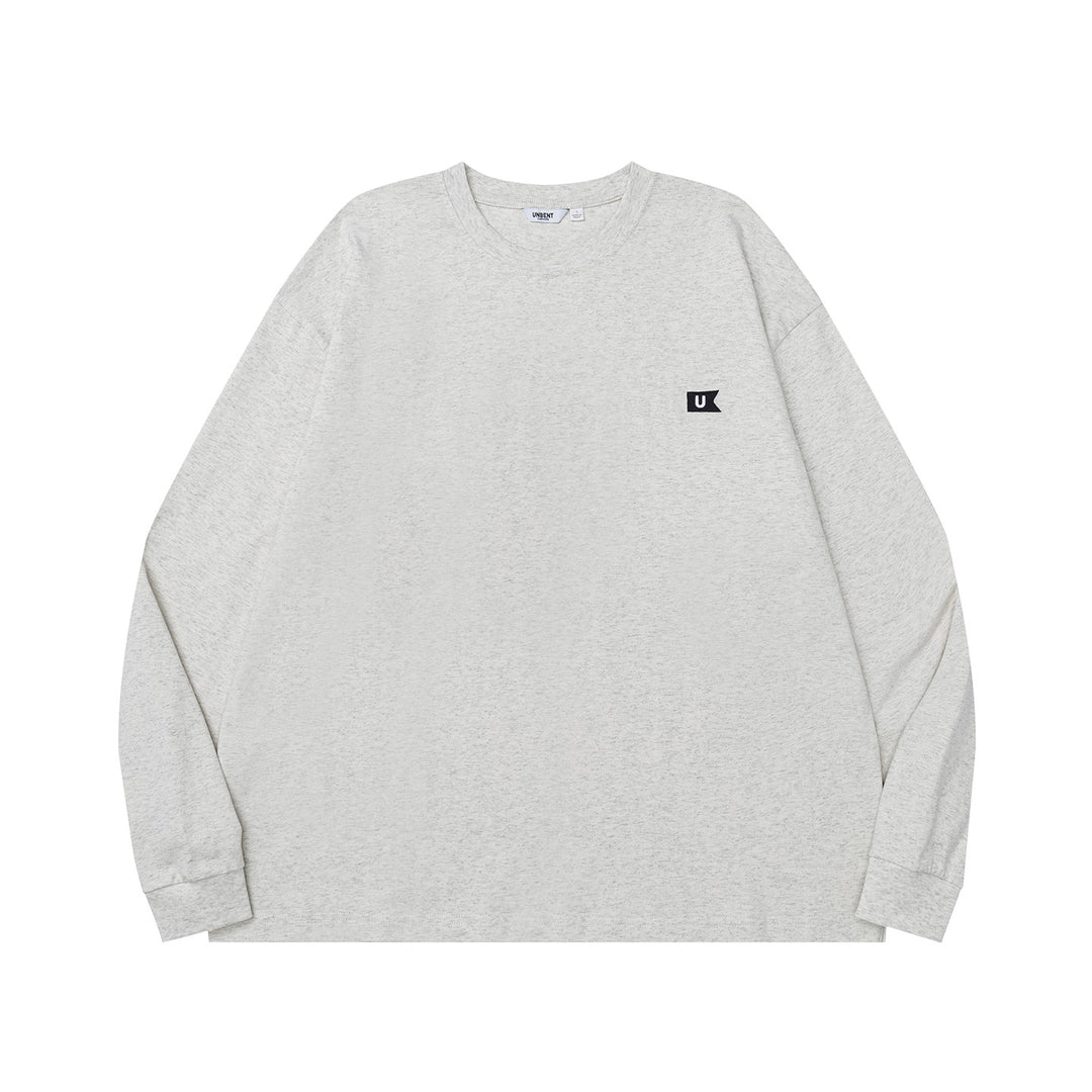 Basic Embroidered Long-Sleeve