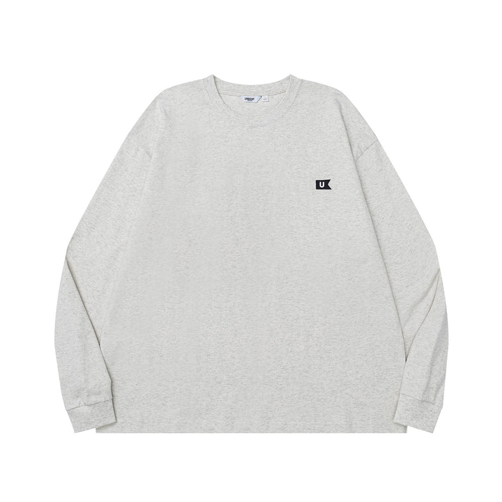 Basic Embroidered Long-Sleeve