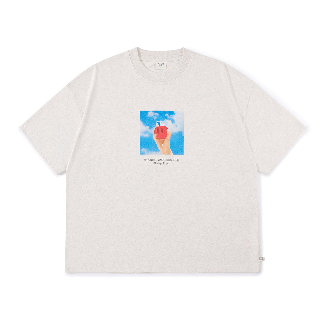 [BROS x Joe Ng] Apple DTG Print Tee