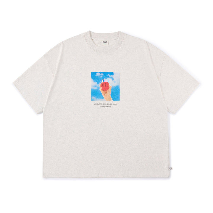 [BROS x Joe Ng] Apple DTG Print Tee