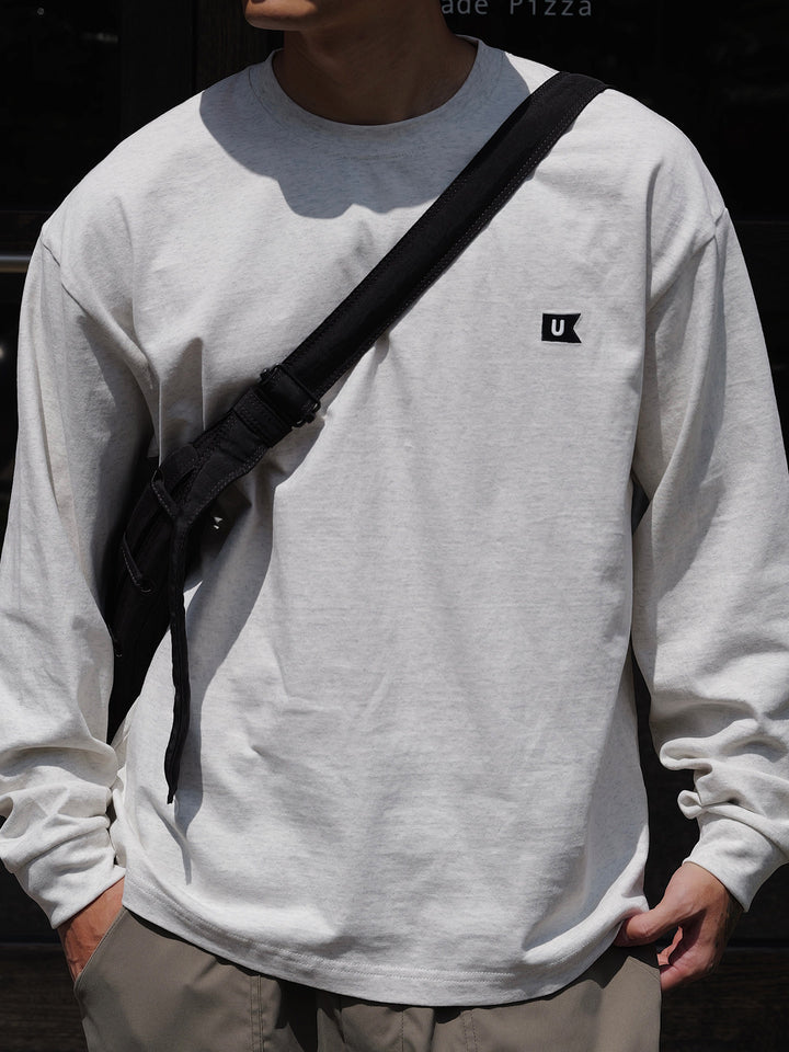 Basic Embroidered Long-Sleeve