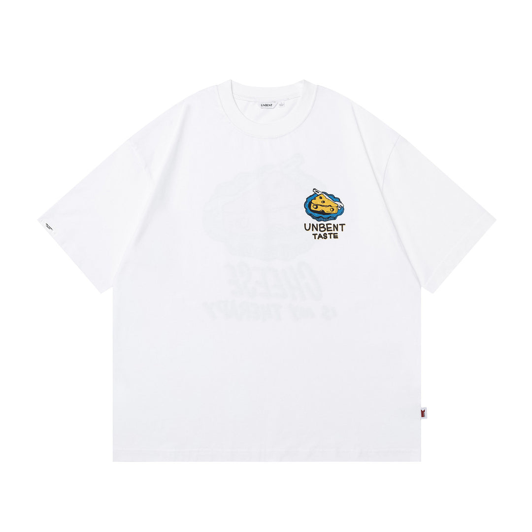 Macaron Color Print Tee