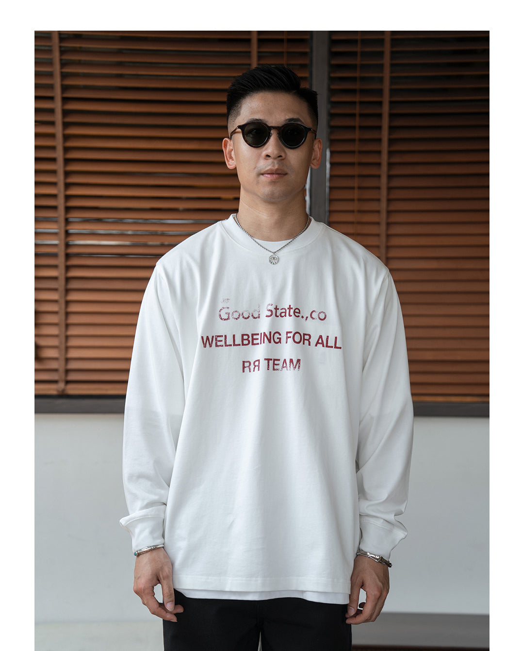 Slogan Long Sleeve Tee