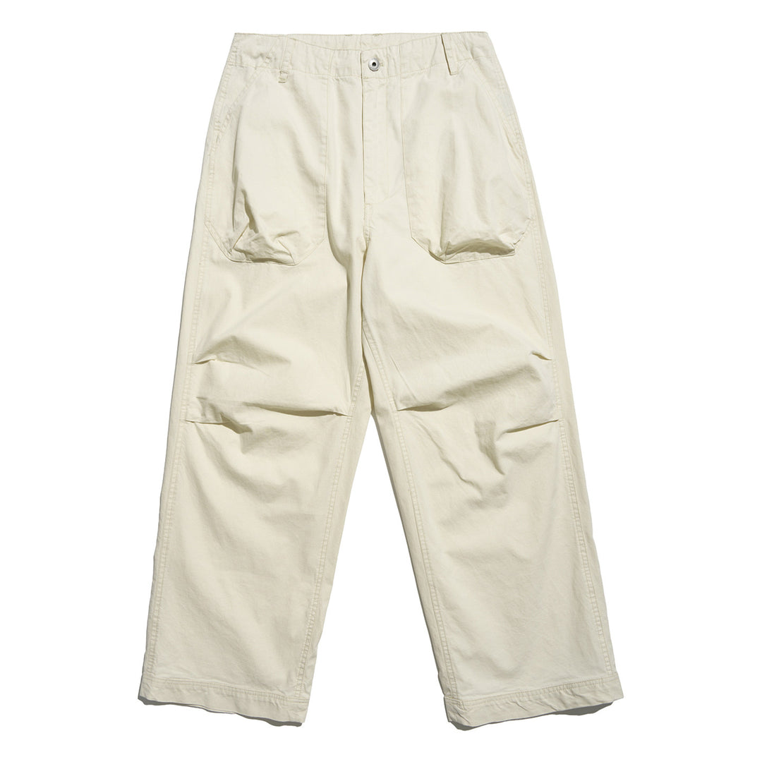 Relaxed-fit Asutra Dyed Straight-Leg Pants