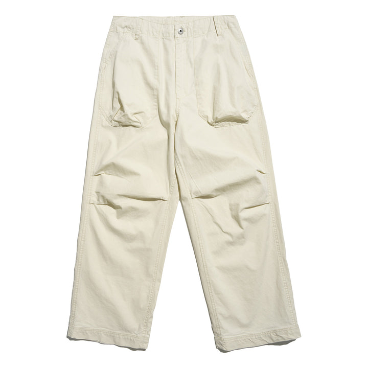 Relaxed-fit Asutra Dyed Straight-Leg Pants