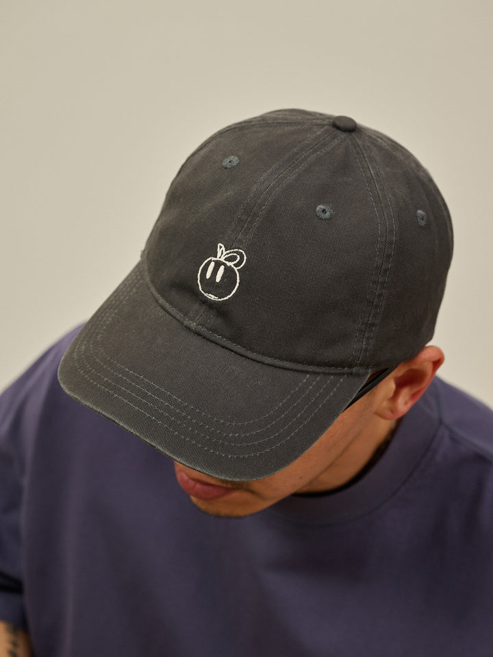 Washed Fruit Embroidered Baseball Cap