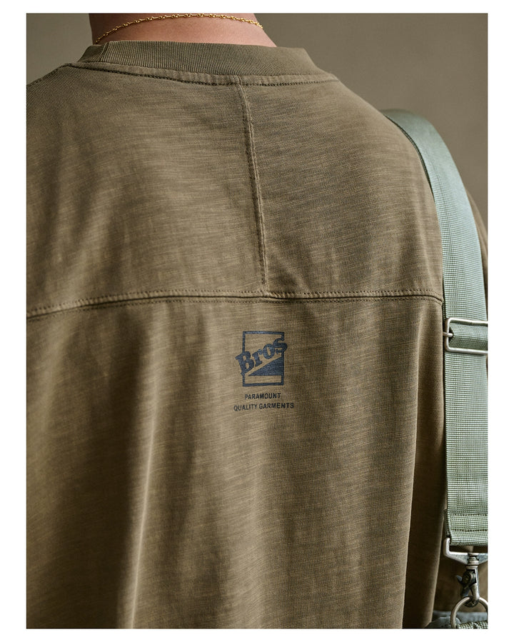 Washed Bamboo Cotton A-Cut Tee