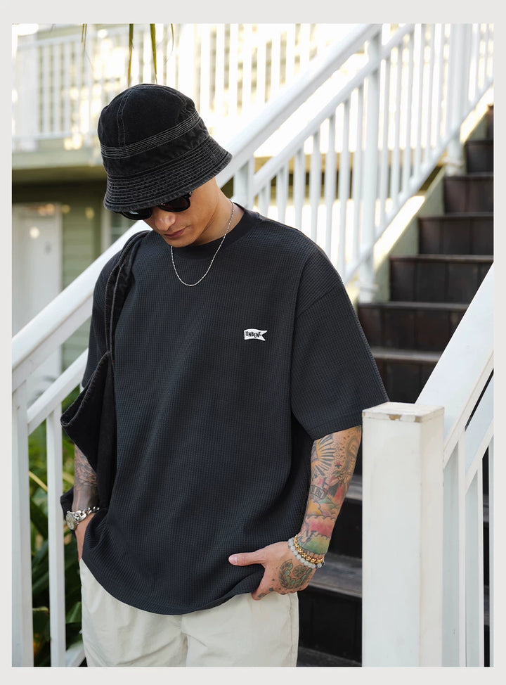 Quick-Dry Waffle Tee