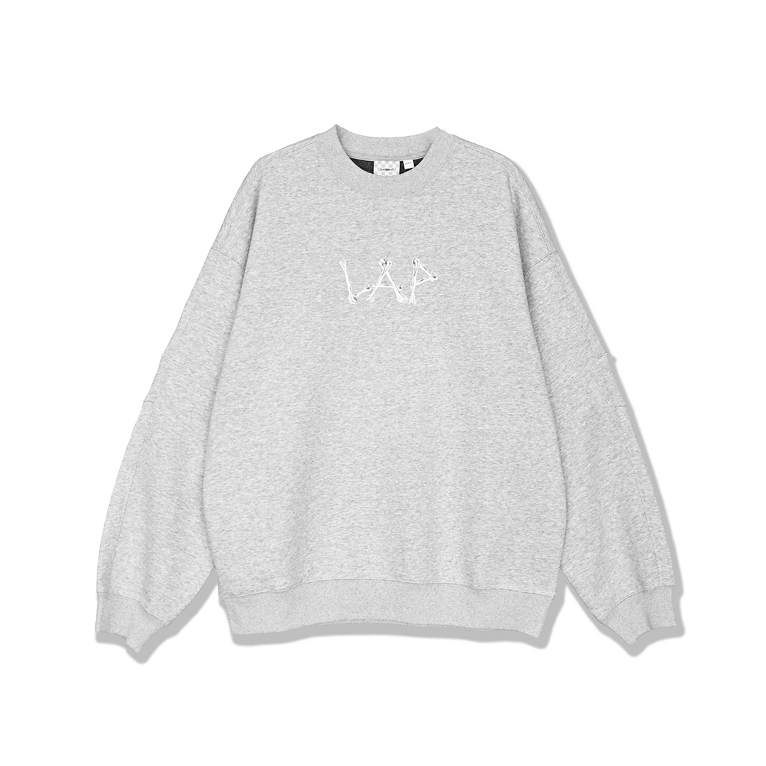 LAPRIMA AIR LAYER VELVET SWEATSHIRT