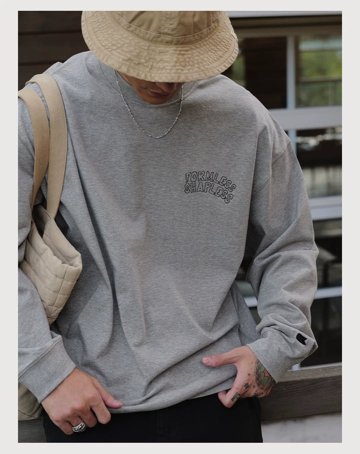 Crackle Print Long Sleeve