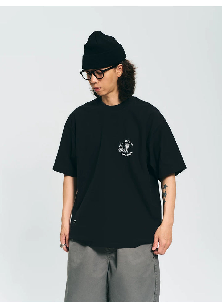 MU541 Vintage Western Cowboy Graphic Tee