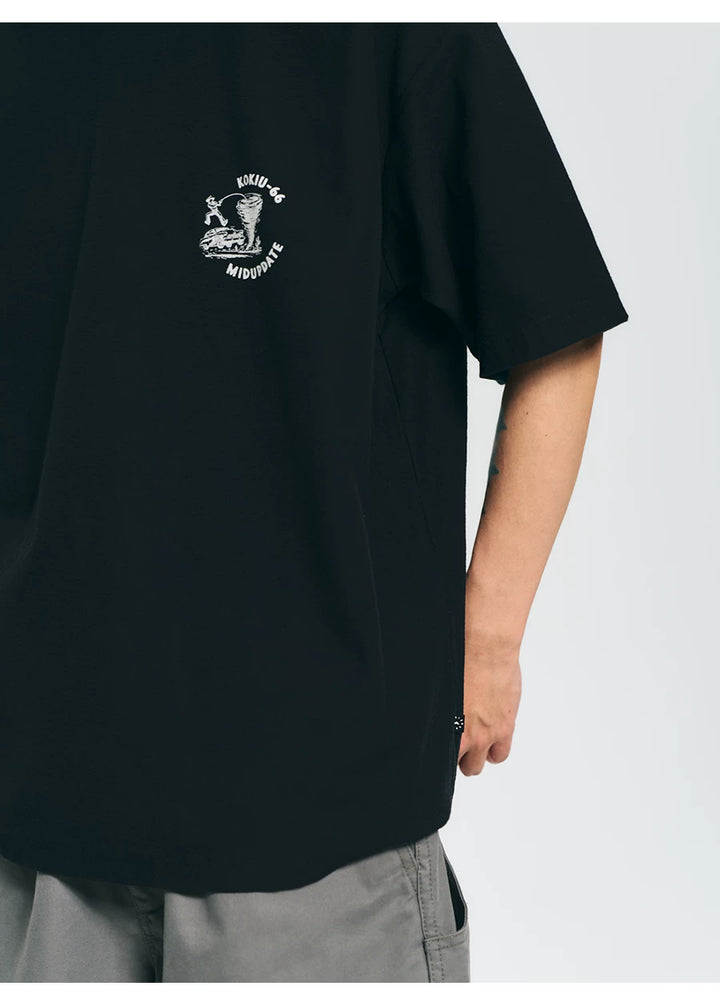 MU541 Vintage Western Cowboy Graphic Tee