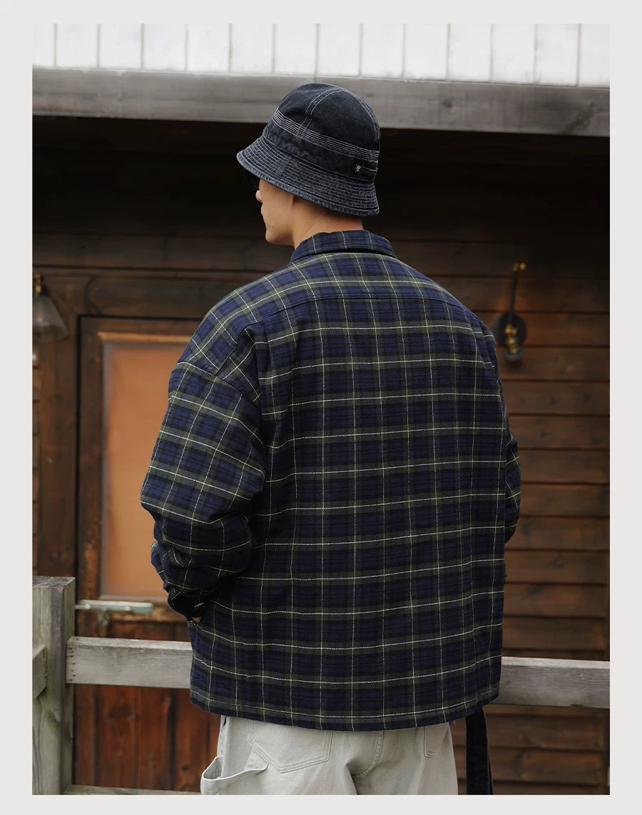 3M Thinsulate Plaid Coat