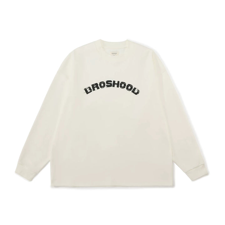 Blended Brushed Print Long Sleeve