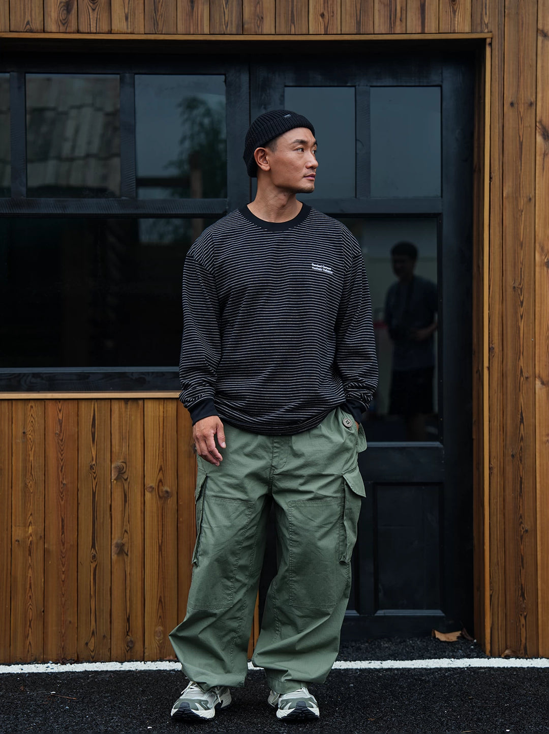 LAPRIMA 25AW LAP STRIPED HEAVY LS