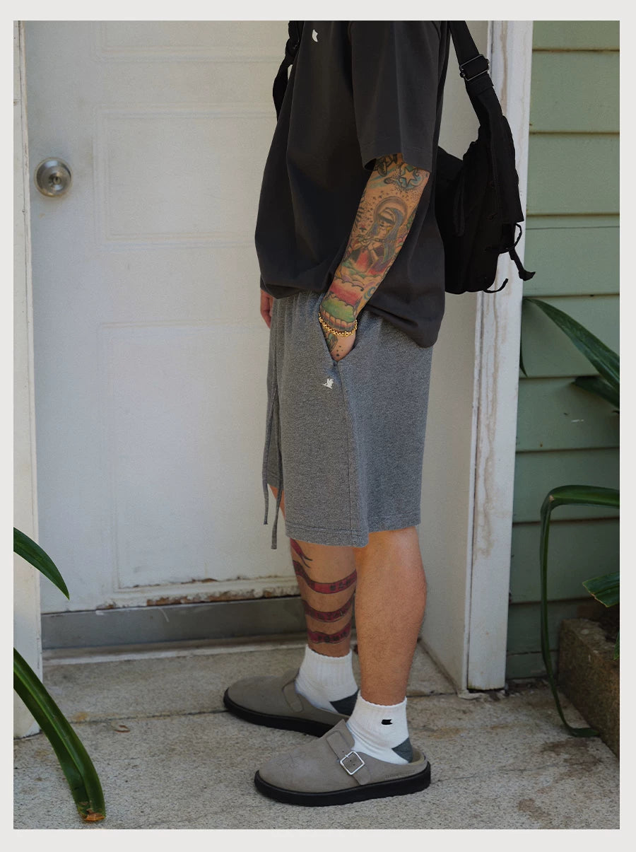 Linen Drawstring Shorts