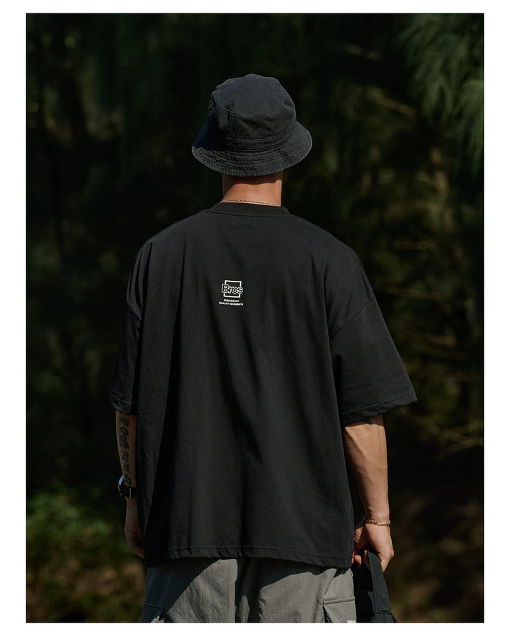 Sorona® Line Print Tee