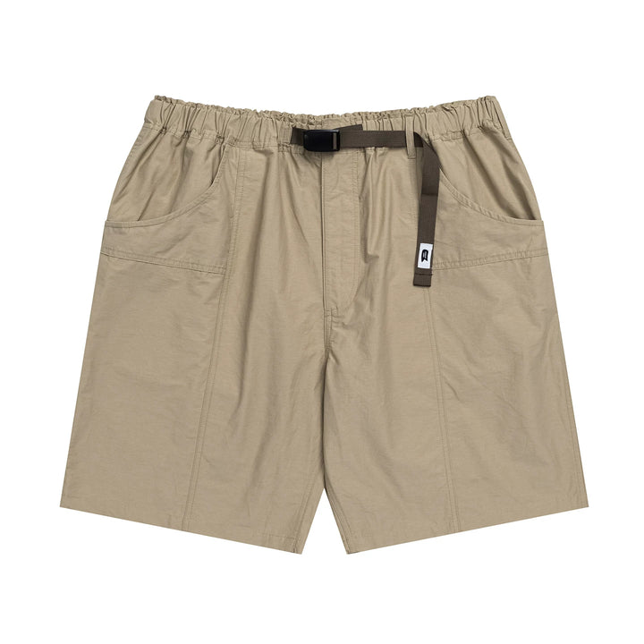 Blended Adjustable Buckle Shorts