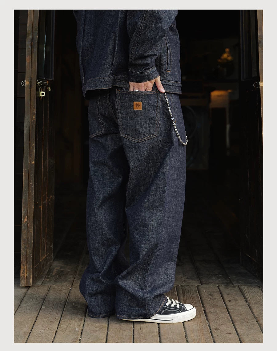 Vintage Raw Denim Pants