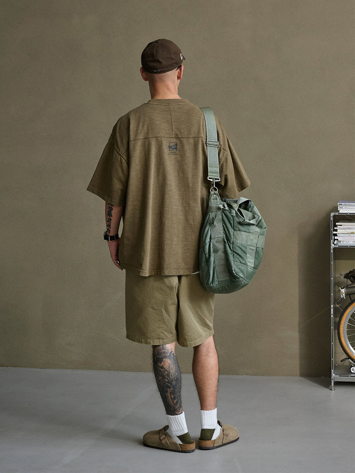 Washed Bamboo Cotton A-Cut Tee