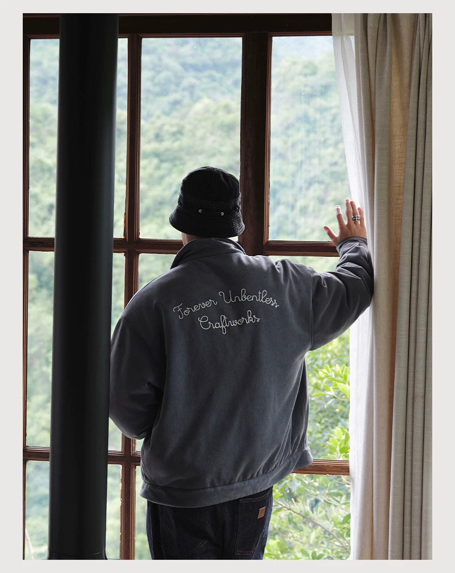 Vintage Embroidered Padded Coat