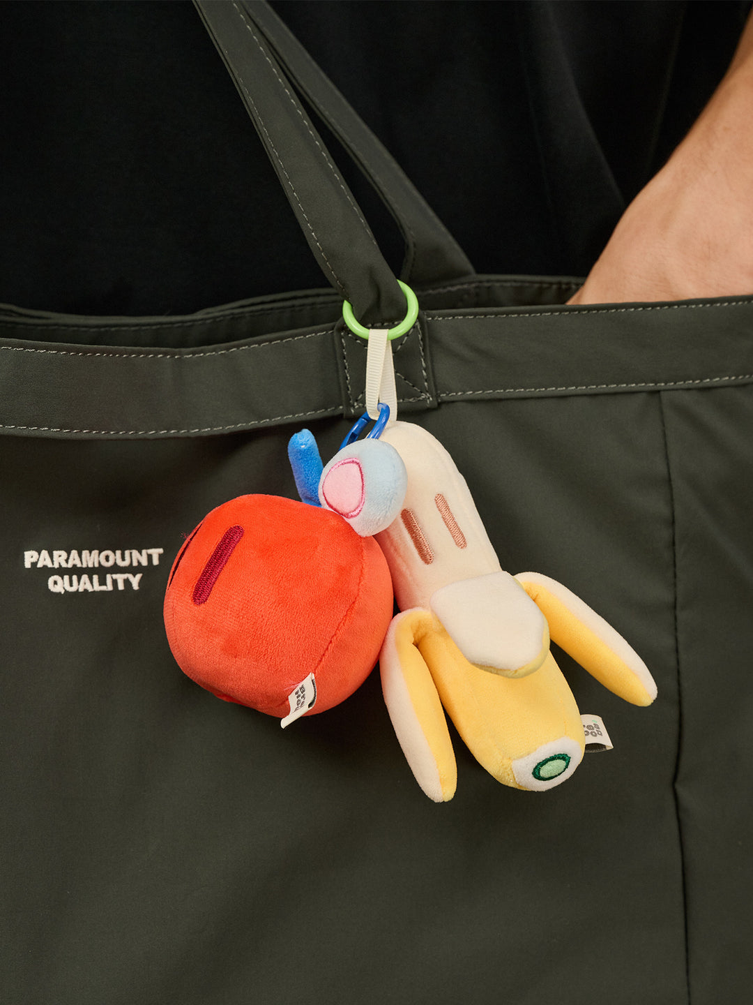Fruit Plush Keychain