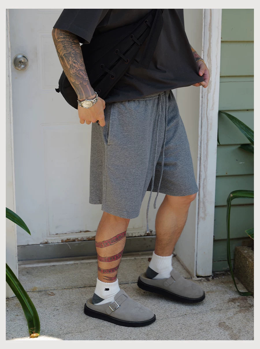 Linen Drawstring Shorts