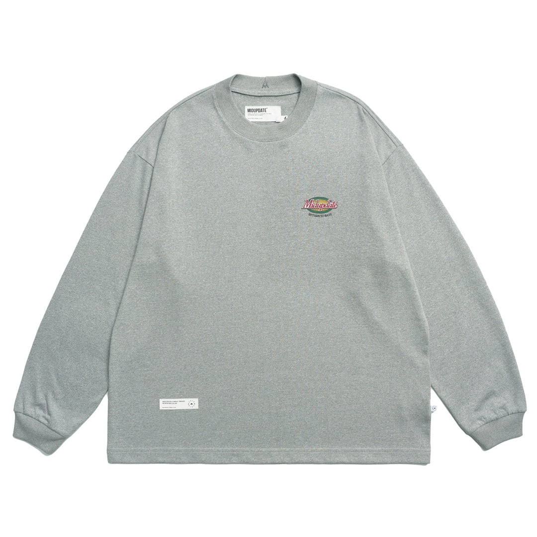 Logo Contrast Motif Print Tee