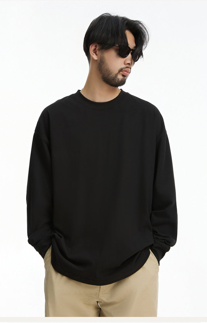 Heat tech basic long sleeve tee