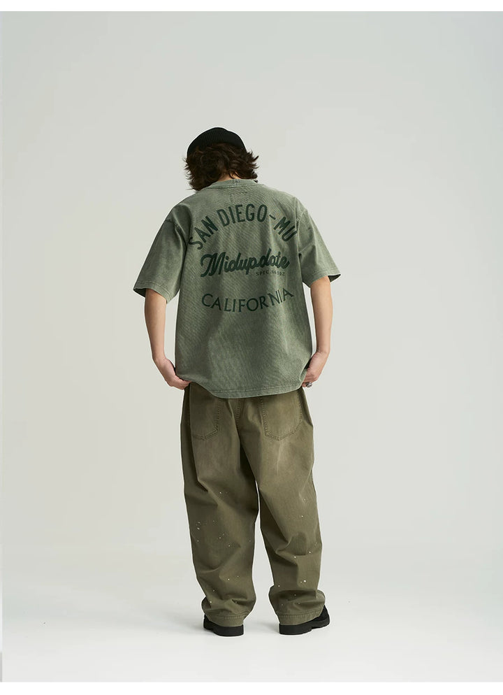 MU543 California Wash Short-Sleeve Tee