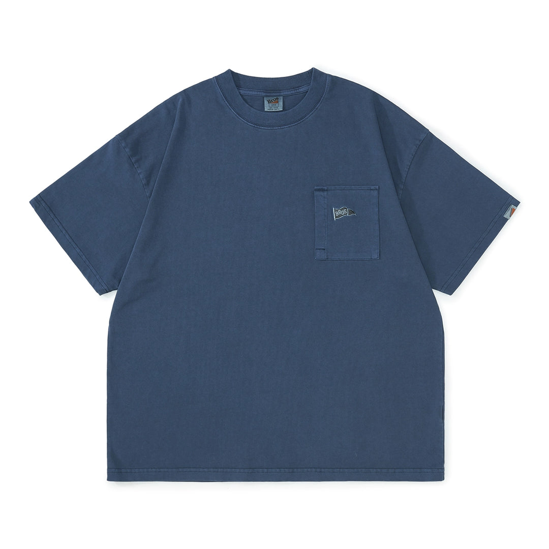 Acid Wash Flag Logo Tee