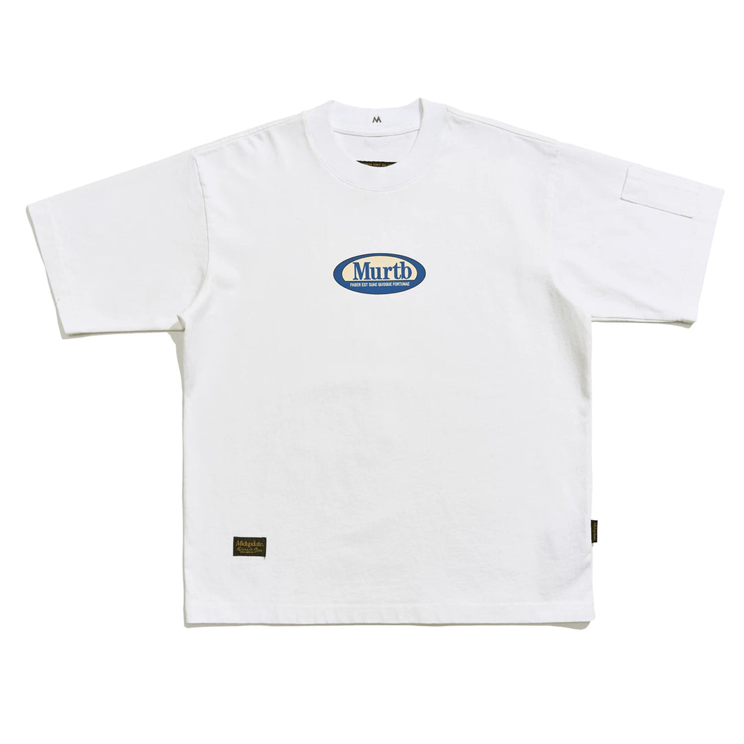 MU536 Minimalist Commuter Contrast Color Tee