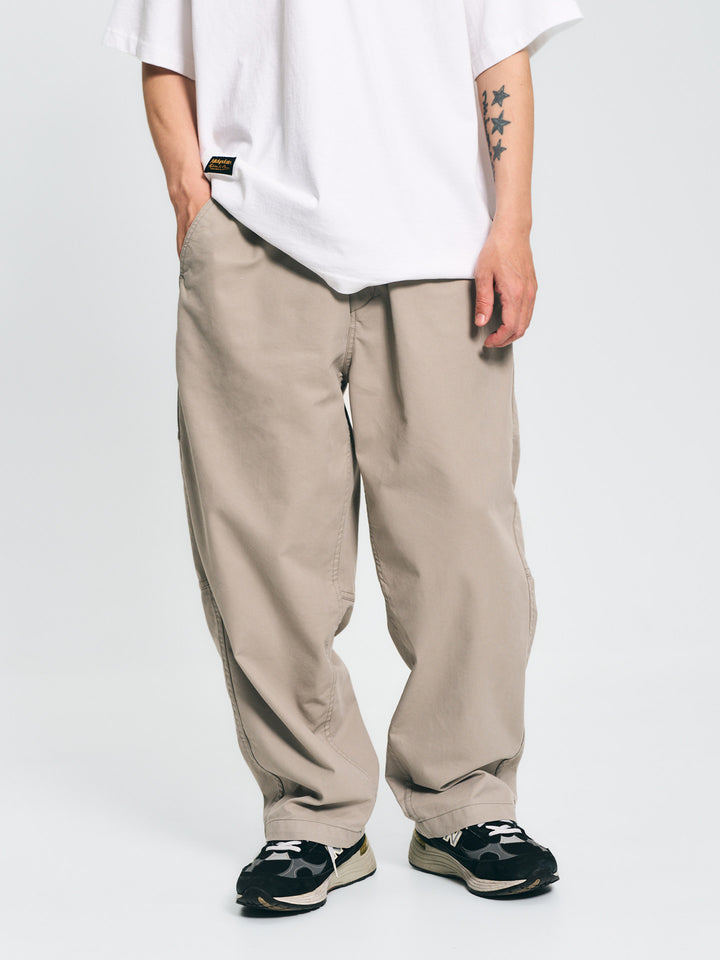 Casual Drawstring Straight-Leg Pants