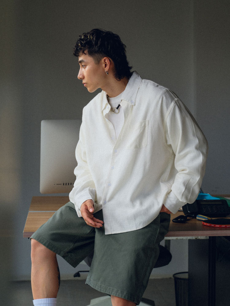 Linen Button Shirt