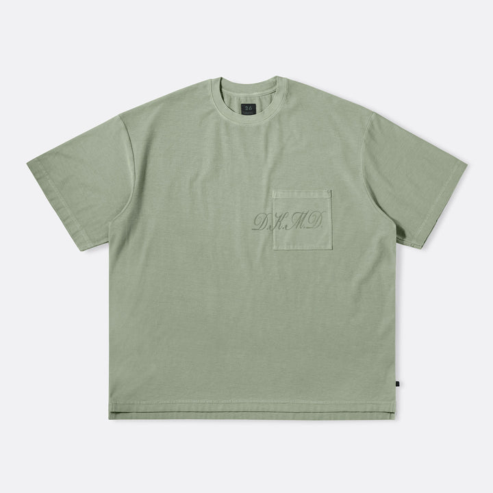 Acid Wash Logo Pocket Tee