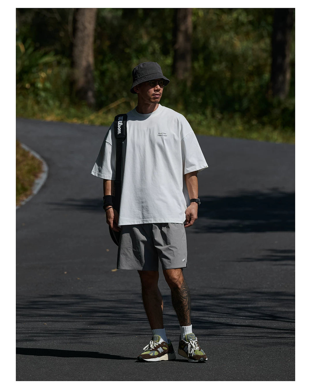 Nylon Embroidered Beach Shorts