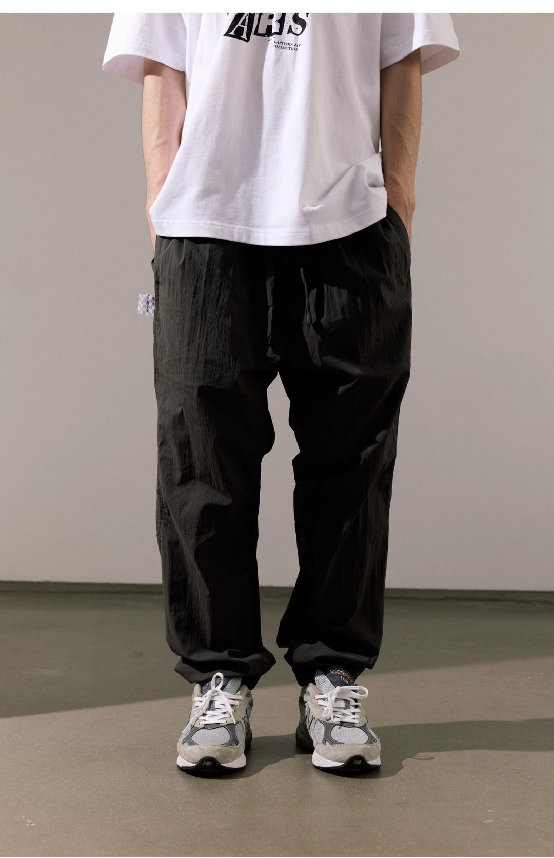 Nylon Chino Trouser [Grey]
