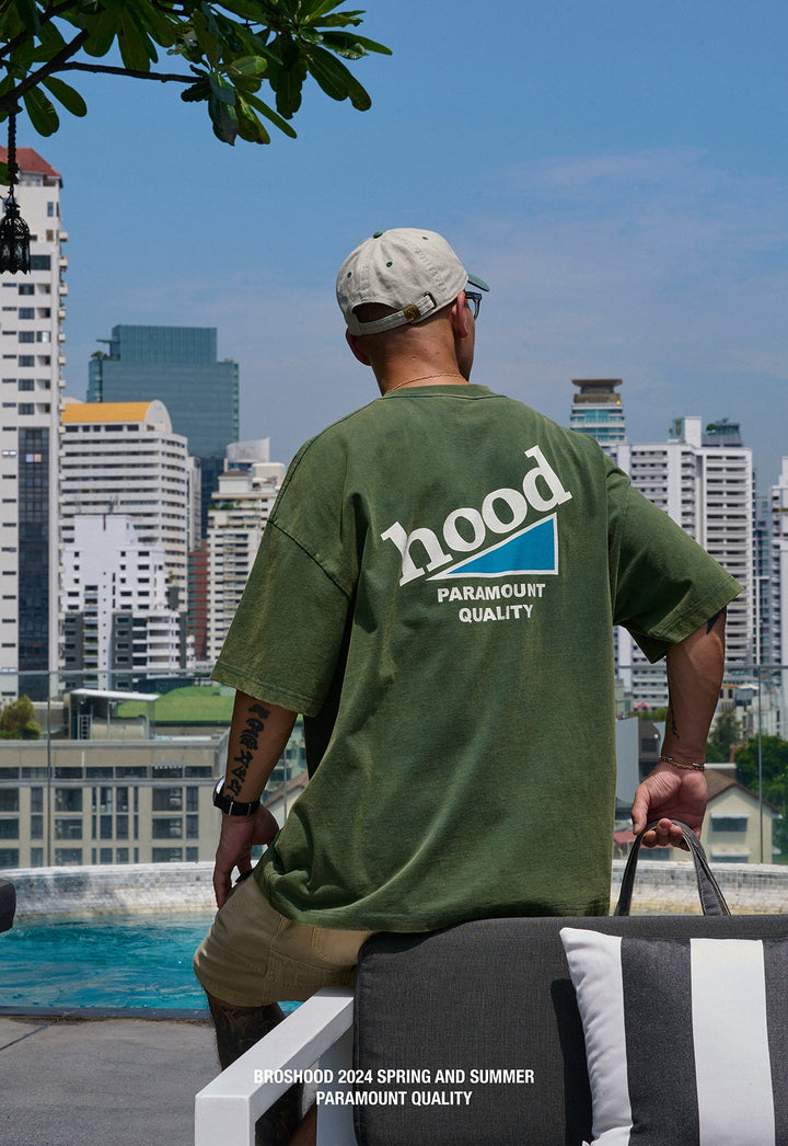 Hoods Logo Print Tee