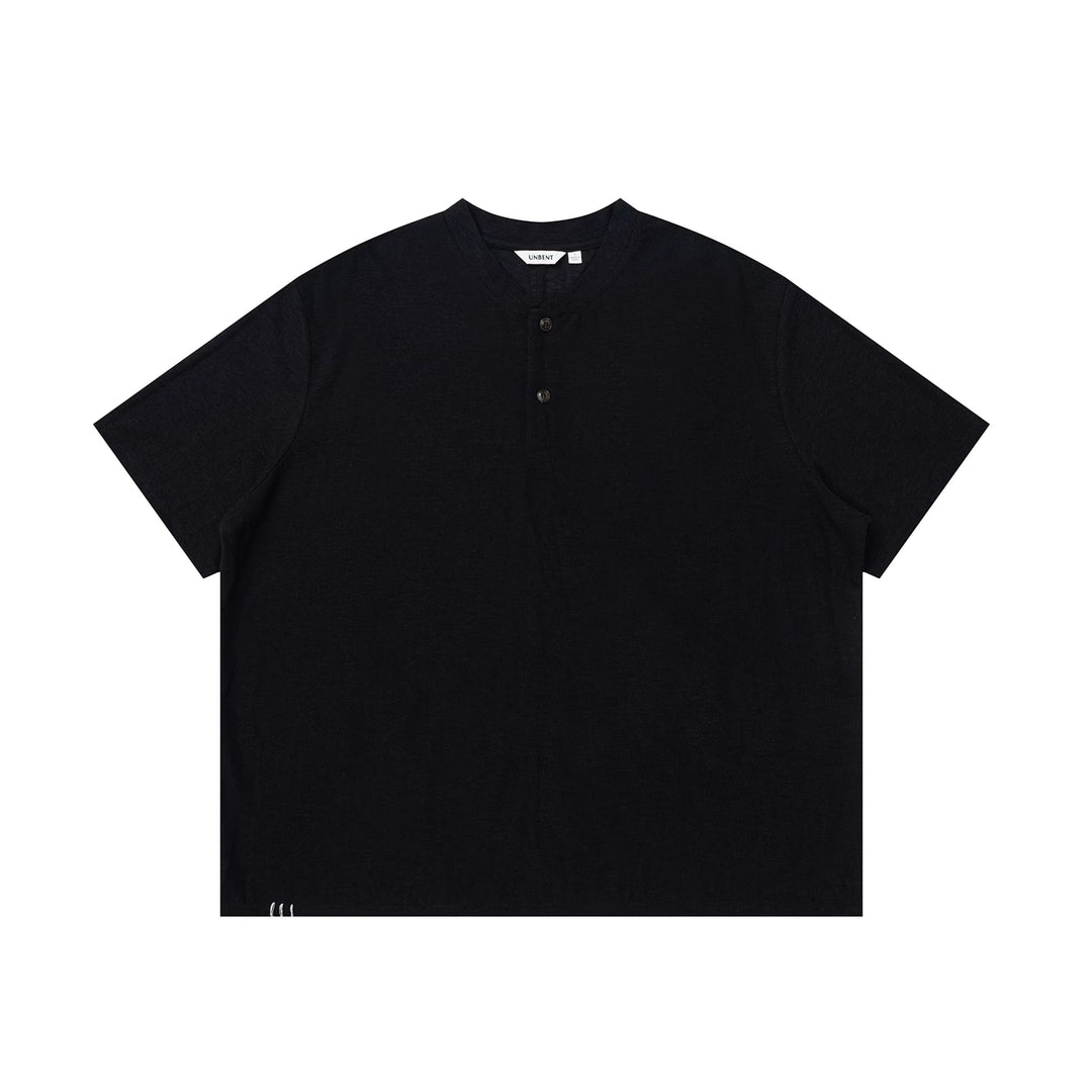 Linen Henley Tee