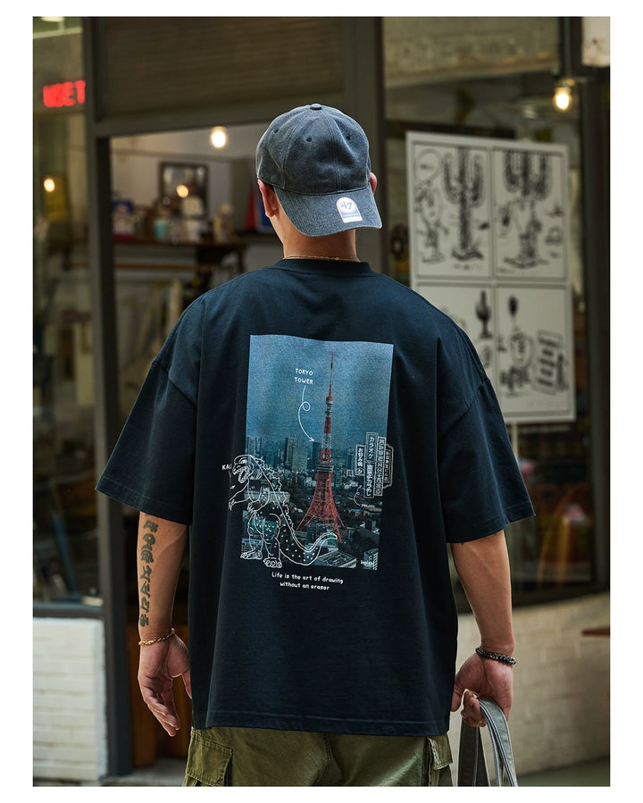 Japanese Photo Doodle Tee