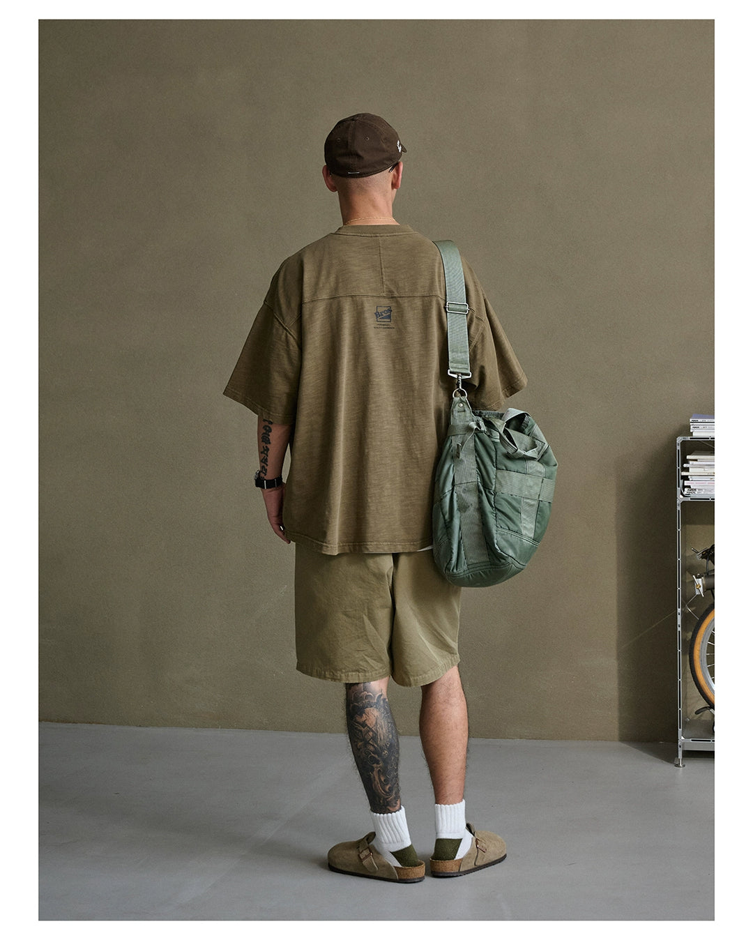 Washed Bamboo Cotton A-Cut Tee